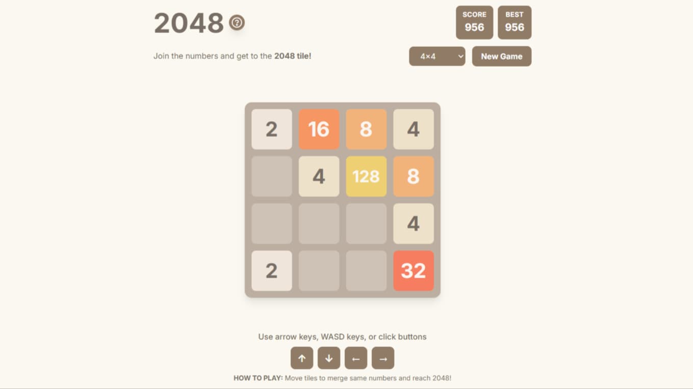 2048 Game